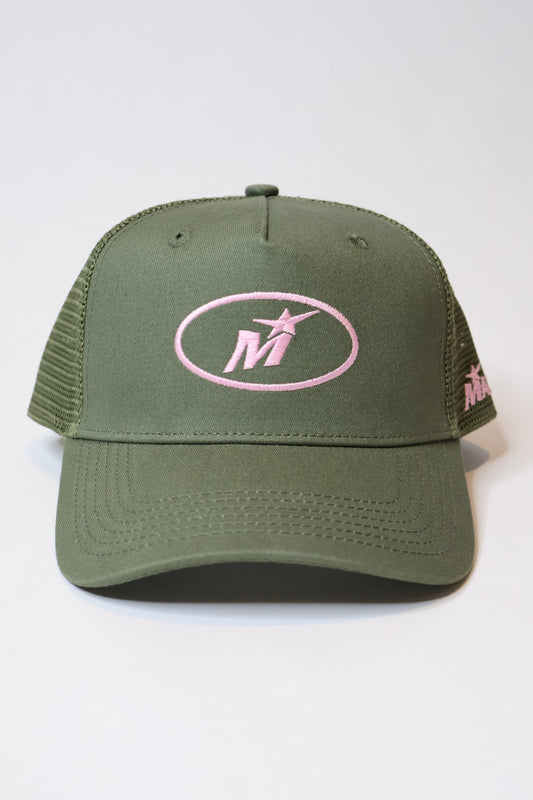 Khaki trucker cap