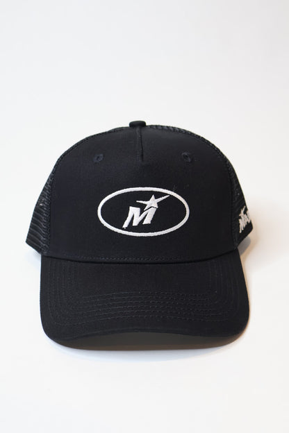 Casquette trucker noir