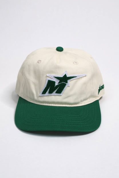 Casquette baseball étoile crème