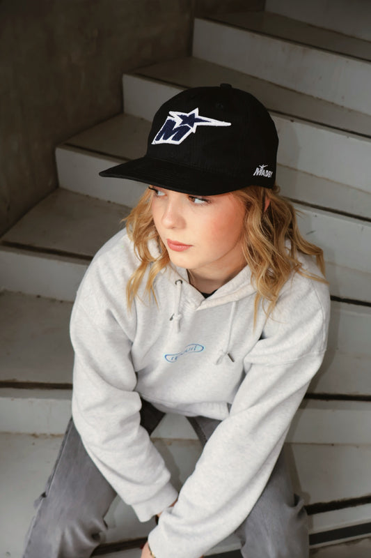 Casquette baseball étoile noir